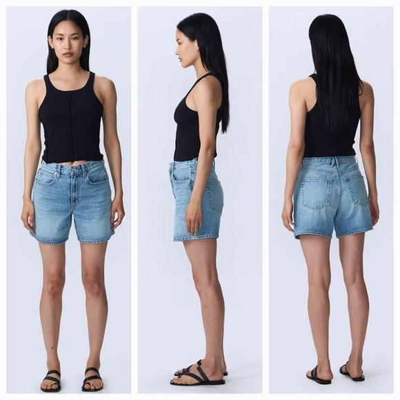 SLVRLAKE Walker Shorts in Heartache - 26 - Picture 2 of 12